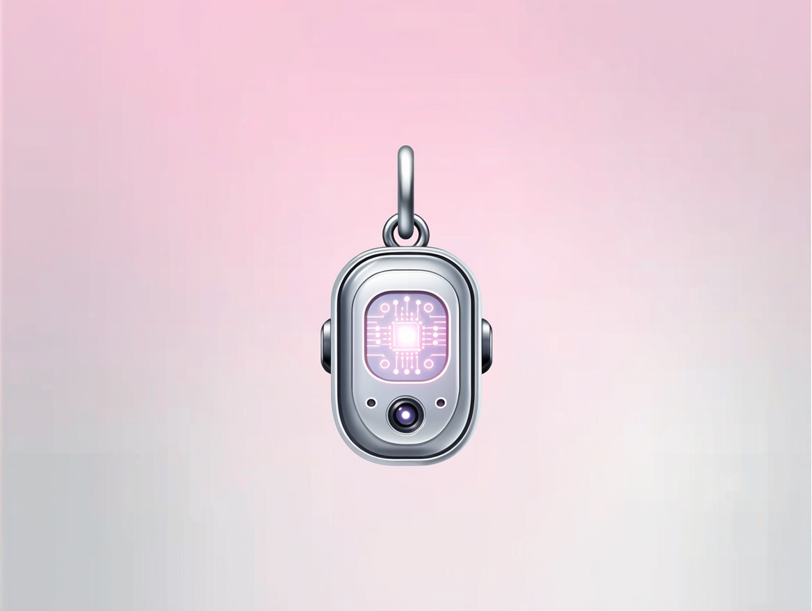 Ilustración sobre el gadget de Meta como accesorio de moda