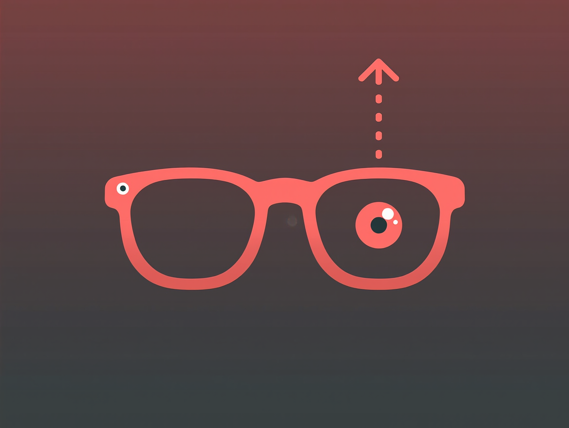 Ilustración sobre las gafas Meta entrenando IA con tus fotos