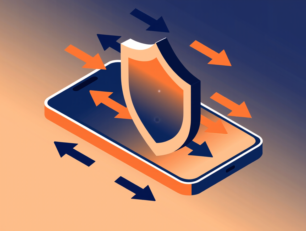 Ilustración sobre India obligando a apps de identificación a compartir datos antispam