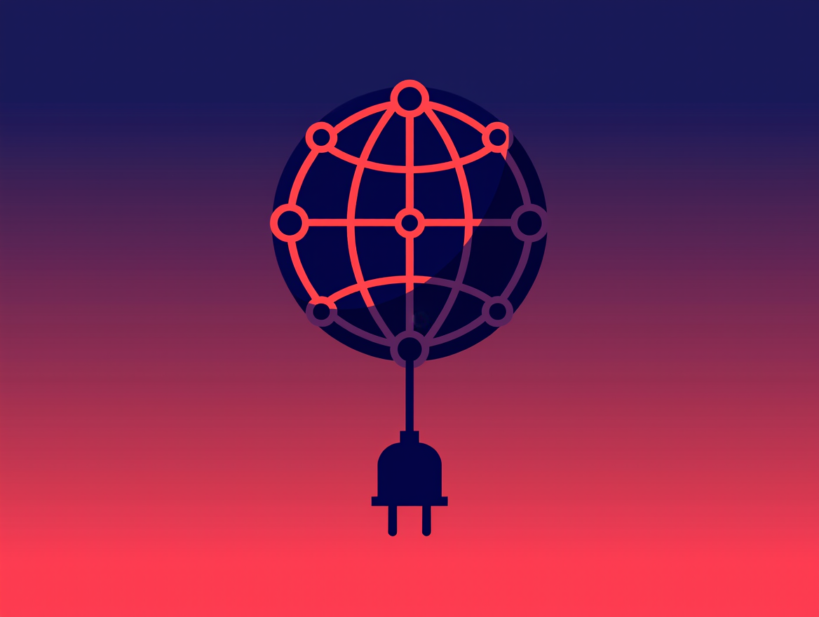 Ilustración sobre por qué no desconectamos a las IAs rebeldes de internet