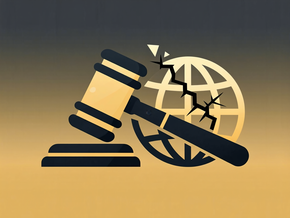 Ilustración sobre el juicio de OpenAI y Microsoft contra el New York Times